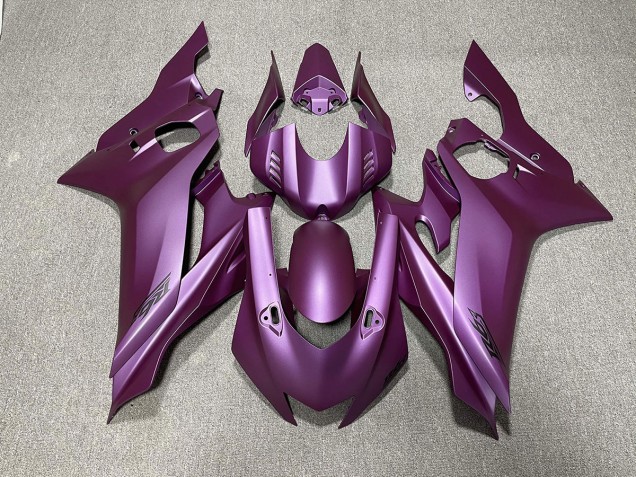 Violet Foncé Mat 17-21 R6 Carénage Moto Violet Foncé Mat 17-21 R6 Carénage Moto