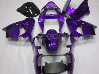 Violet Métallisé 00-02 ZX6R Carénage Moto