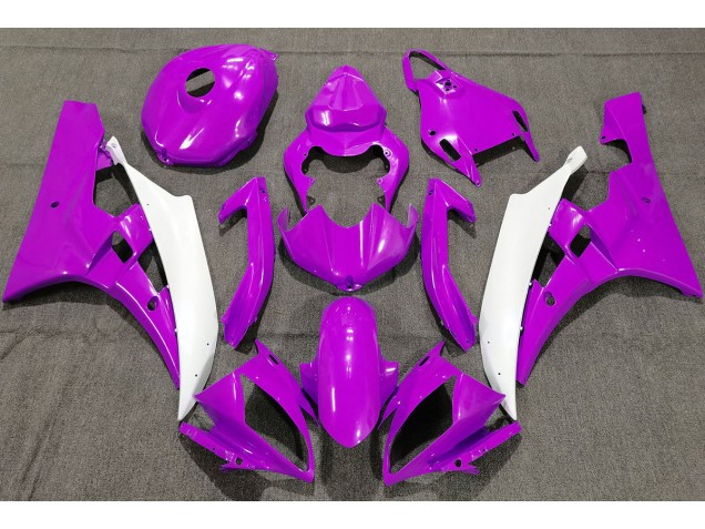 Violet Perle 06-07 R6 Carénage Moto Violet Perle 06-07 R6 Carénage Moto