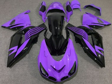 Violet Vif 06-11 ZX14R Carénage Moto