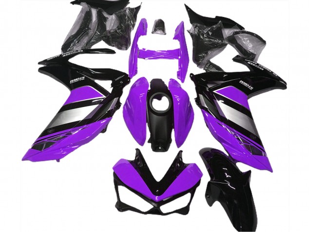 Violet Yamalube 15-18 R3 Carénage Moto