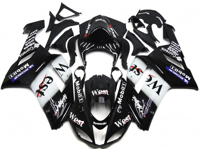 West Nappe Brillante 07-08 ZX6R Carénage Moto West Nappe Brillante 07-08 ZX6R Carénage Moto