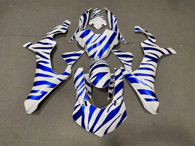 Zèbre Bleu 15-19 R1 Carénage Moto