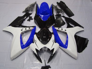 Étoile Bleu Foncé 06-07 GSXR 600-750 Carénage Moto