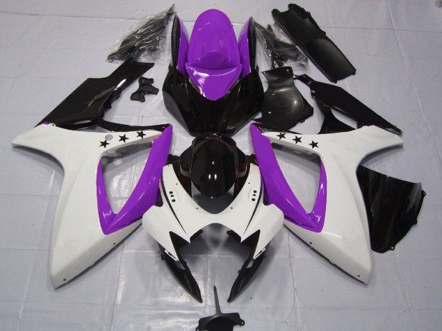 Étoile Violette 06-07 GSXR 600-750 Carénage Moto Étoile Violette 06-07 GSXR 600-750 Carénage Moto